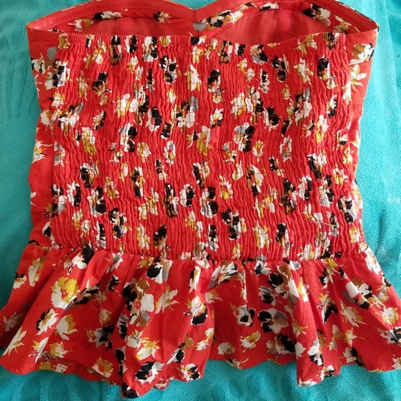 Strapless Bustier style summer top - Picture 1 of 8